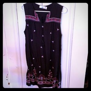 Black Flowered Sundress